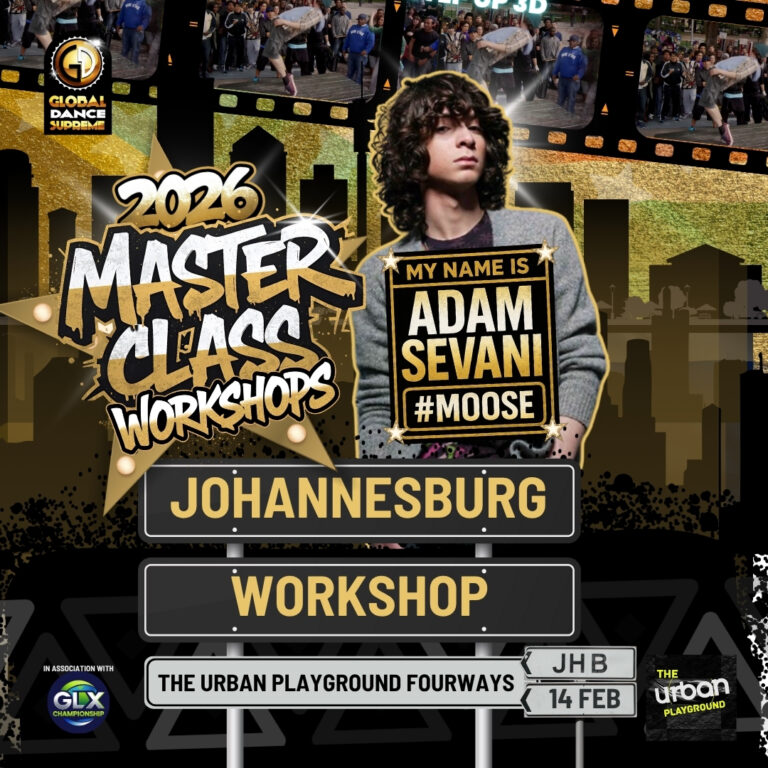 Adam Sevani - Johannesburg Workshop - 14 Feb 2026