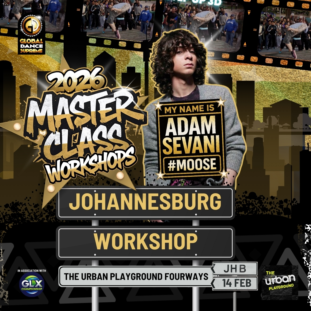 Adam Sevani - Johannesburg Workshop - 14 Feb 2026